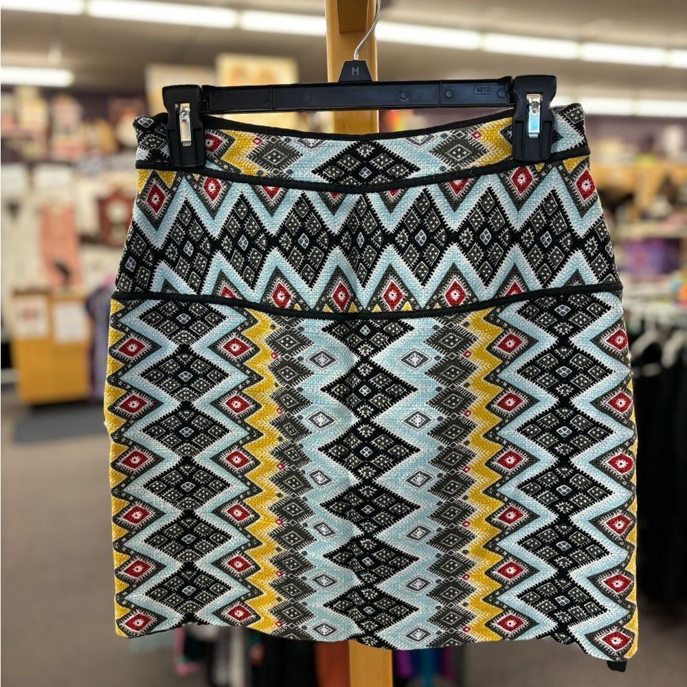 Loft Ladies 2 Multi Colored Pattern Mini Pencil S… - image 3